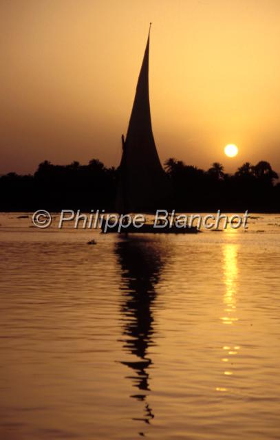 egypte 16.JPG - Felouque au coucher du soleilAssouan, Egypte